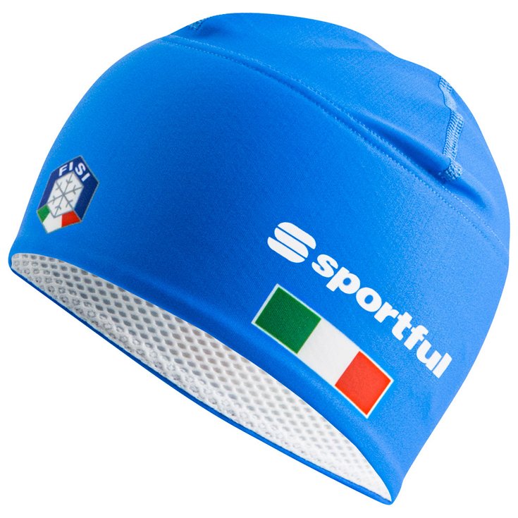 Sportful Langlauf Mützen Italia Hat Light Blue Präsentation