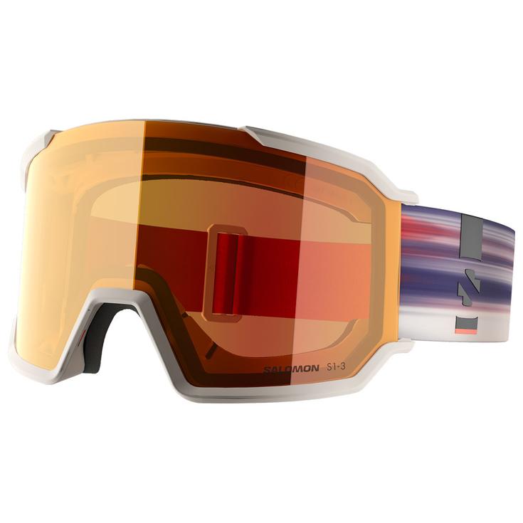 Salomon Skibrillen S/View 3 Rainy Day Multilayer Photo Red Voorstelling