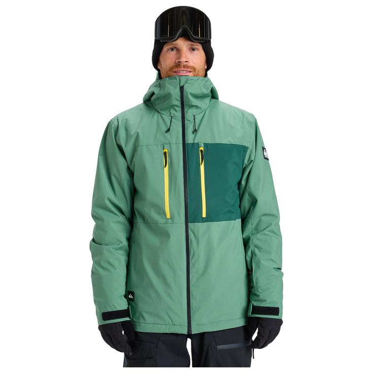 Quiksilver Chaqueta esqui Sycamore Solid 20K Jacket Dark Ivy Presentación