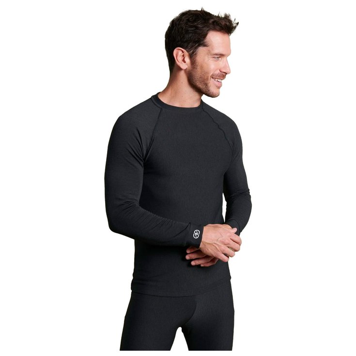 Sous vetement technique Damart Sport Comfort Thermolactyl 4 Noir Hiver 2025 Glisshop