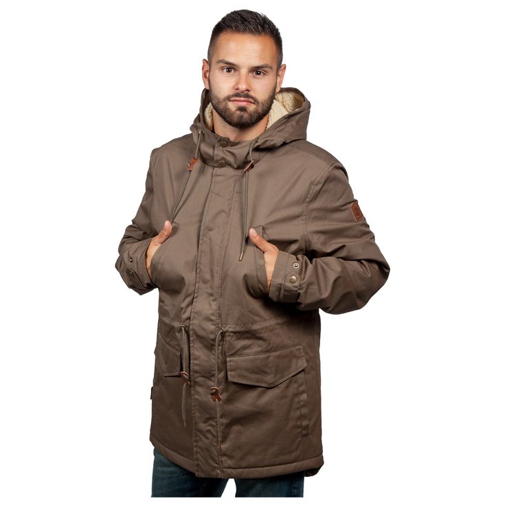 Element Urban Jacket Roghan Canteen Green General View