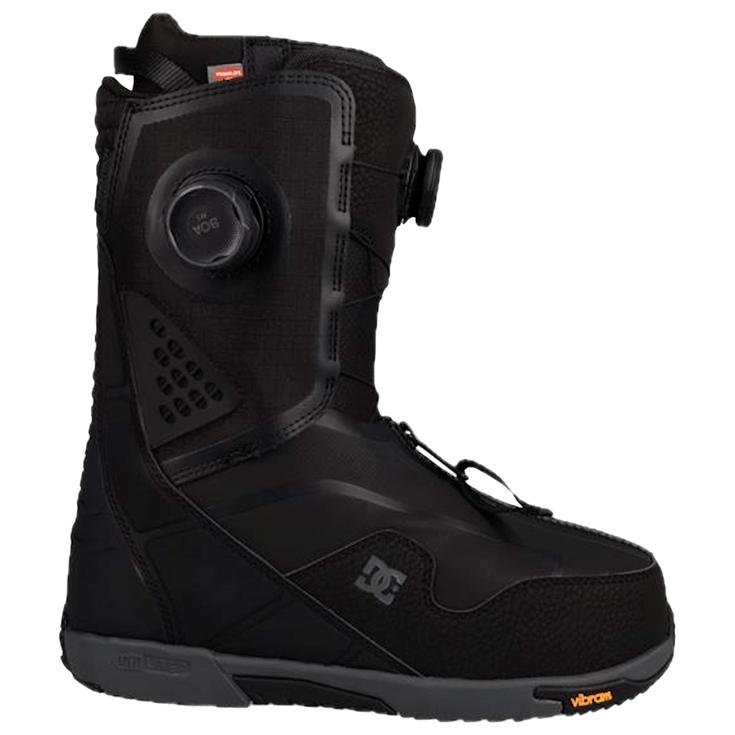 DC Boots Quantum Black Black Grey Overview