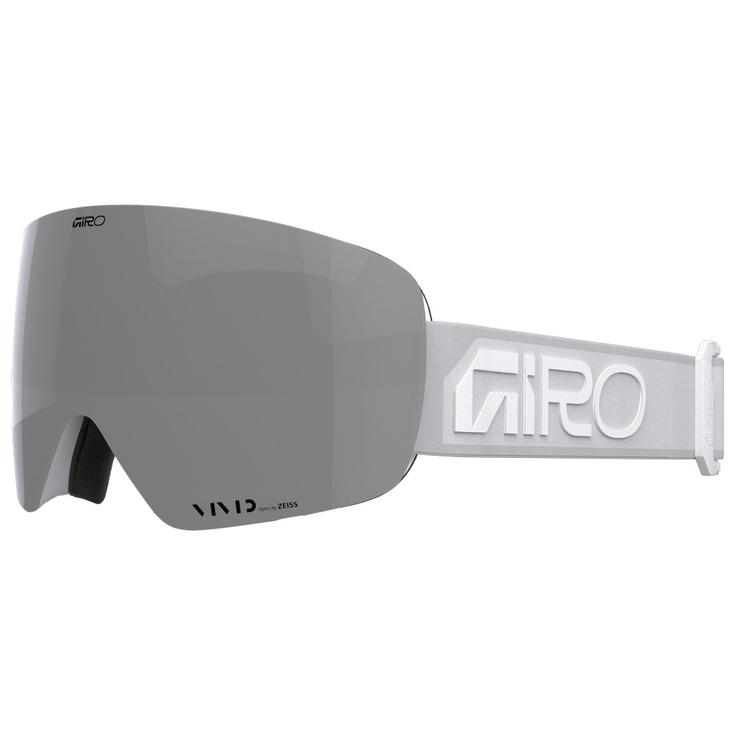Giro Skibrille Contour White Wordmark Vivid Onyx + Vivid Infrared Präsentation