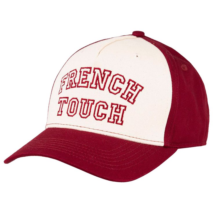 French Disorder Casquettes Baseball Cap French Touch Burgundy Présentation