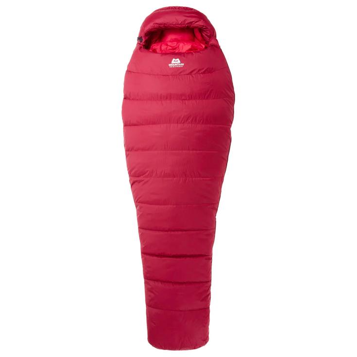 Mountain Equipment Sac de couchage Olympus 650 Women's Rhubarb Présentation