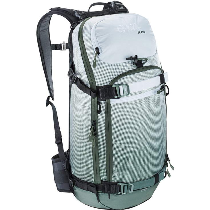 Evoc Backpack Fr Pro 20 L Olive White General View