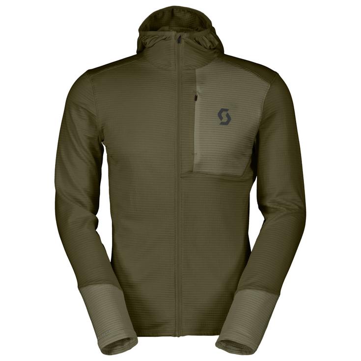 Scott Defined Light Hoody Fir Green Hay Green 