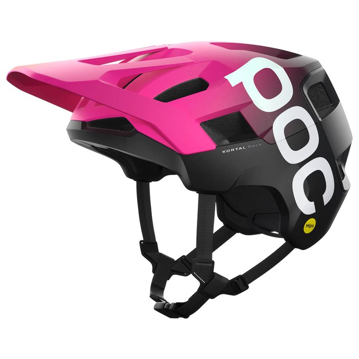 Poc Casco MTB Kortal Race Mips Fluorescent Pink - Uranium Black Presentación