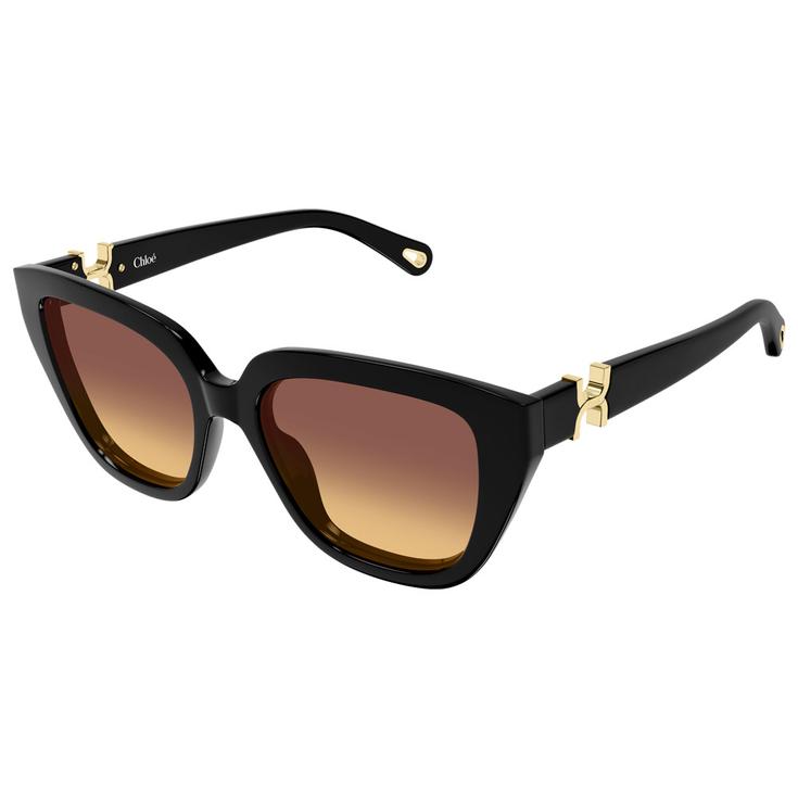 Chloé Zonnebrillen CH0410S 001 Black Voorstelling