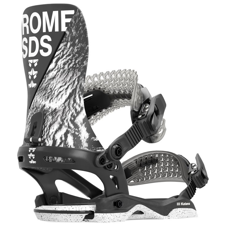 Rome Snowboard Binding Katana White Overview