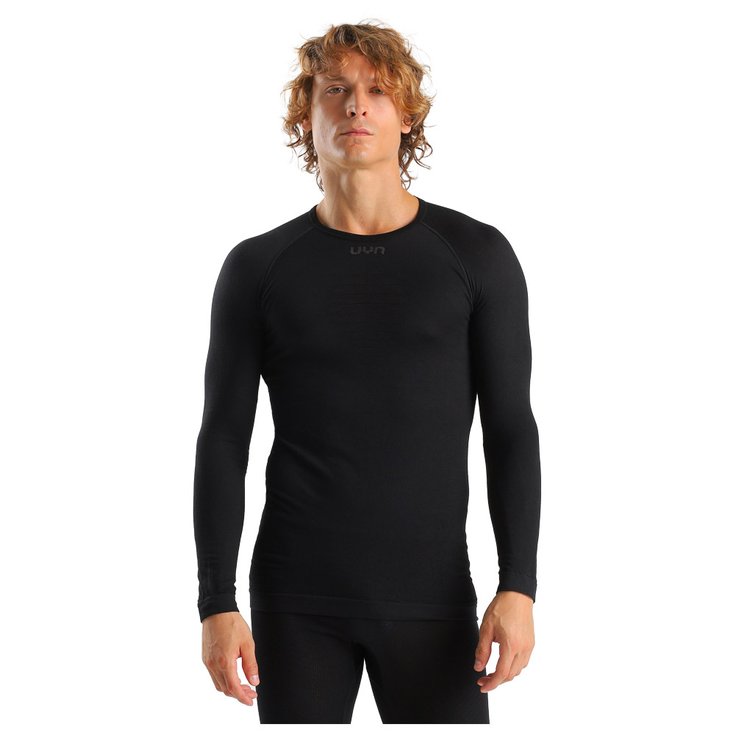 Uyn Technical underwear Uyn Man Energyon Biotech Uw Shirt Long Black Overview