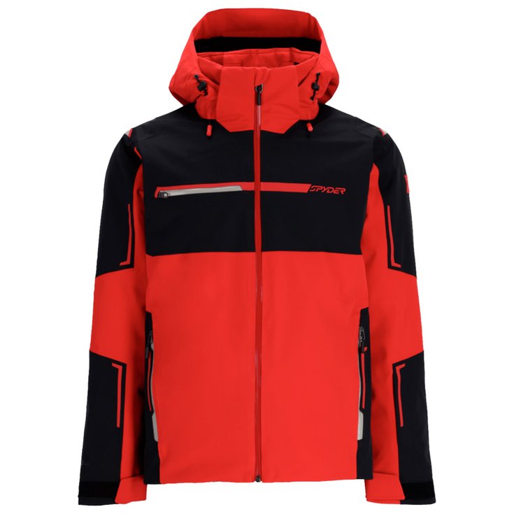Spyder Blouson Ski Titan Jacket Spyder Red Présentation