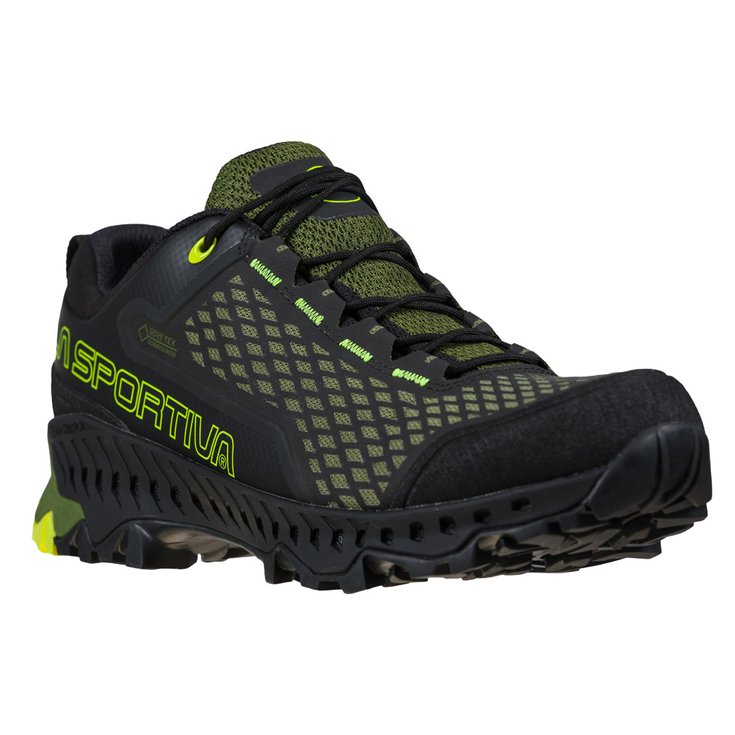 La Sportiva Fast Hiking Shoes Spire Gtx Black Neon Overview