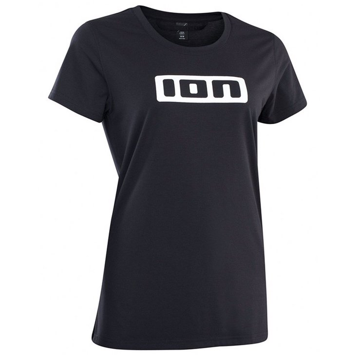 Ion Maillot VTT / T-shirt SS DR Logo 2 - Black Présentation