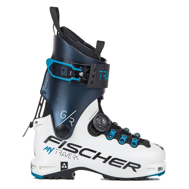 Fischer Chaussures de Ski Randonnée My Travers Gr White Dark Blue Présentation