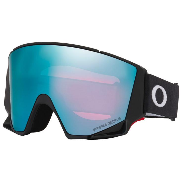 Oakley Skibrillen Flow Scape M Matte Black Prizm Sapphire Iridium + Prizm Iced Iridium Voorstelling