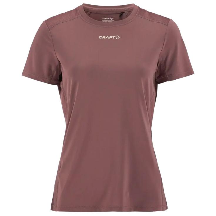 Craft Camiseta de trail Adv Essence Short Sleeve Tee 2 W Purple Presentación