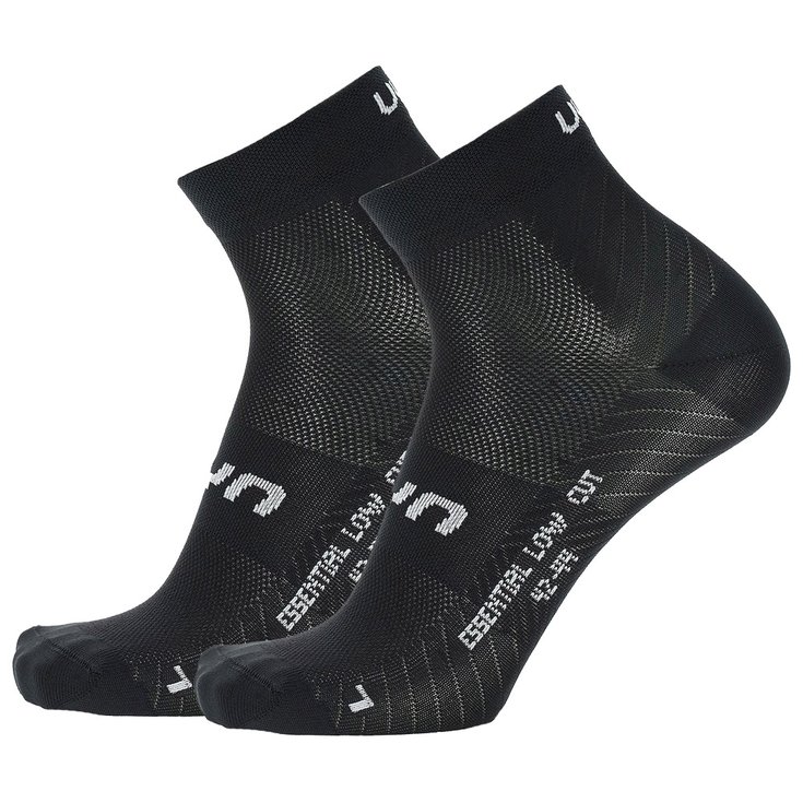 Uyn Socks Essential Low Cut (2 Paires) Black Overview