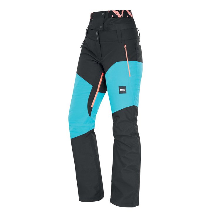 Picture Pantalones de esqui Exa Light Blue Black Presentación