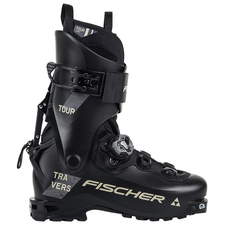 Fischer Botas de esquí de travesía Travers Tour Black Black Presentación