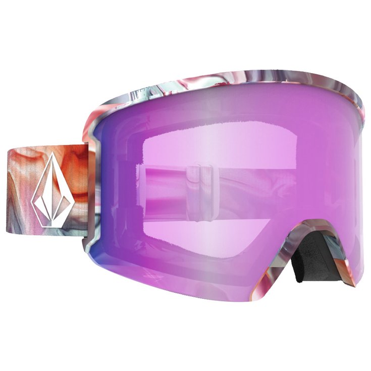 Volcom Masque de Ski Garden Nebula Pink Chrome Overview