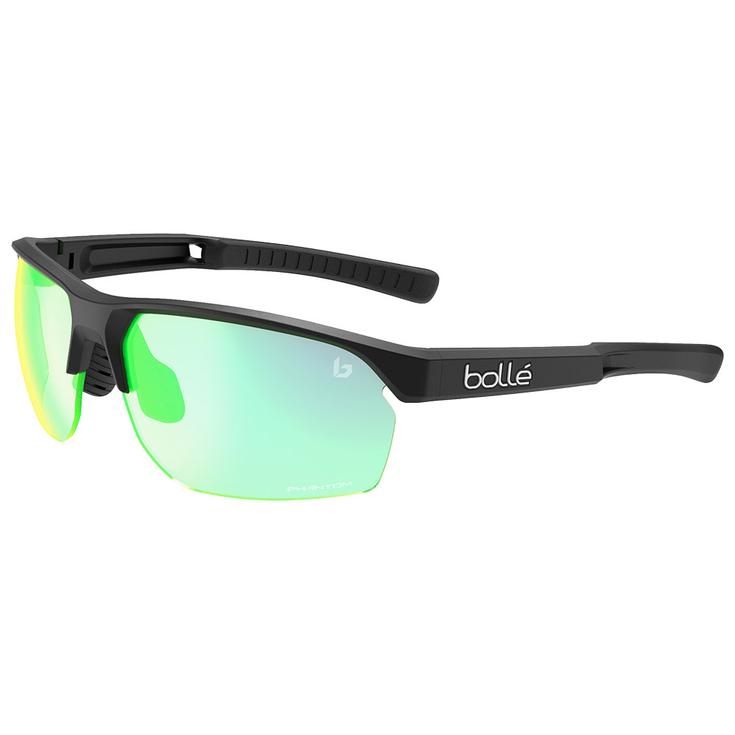 Bollé Gafas Victus S Black Matte Phantom Clear Green Photochromic Presentación