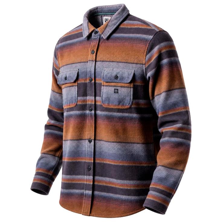 Vissla Hemd Eco-Zy Ls Polar Flannel Phantom Präsentation