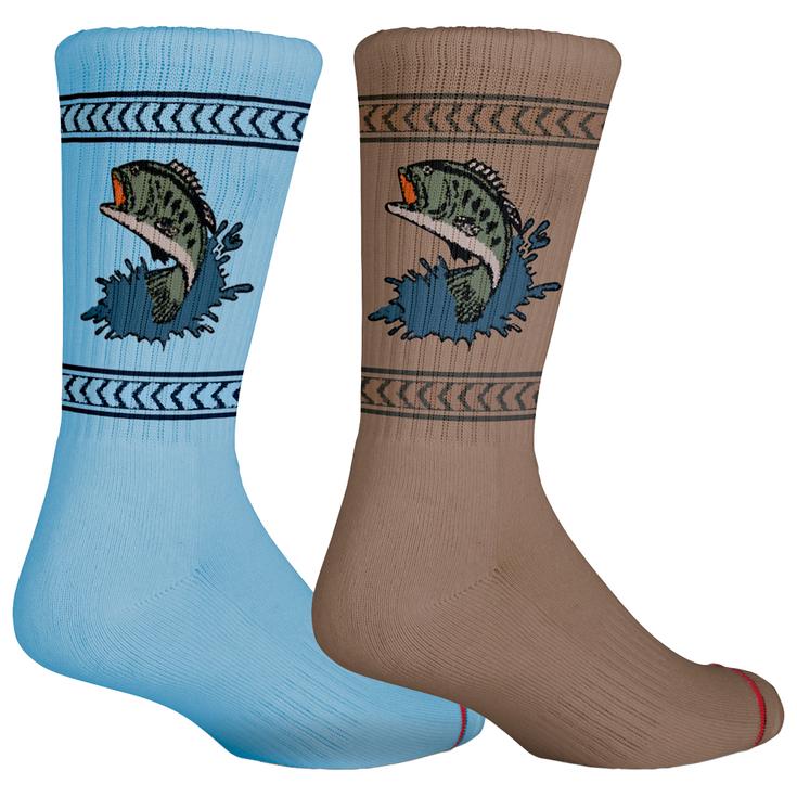 Salty Crew Calze Bassquatch Socks 2-Pack Multi Presentazione