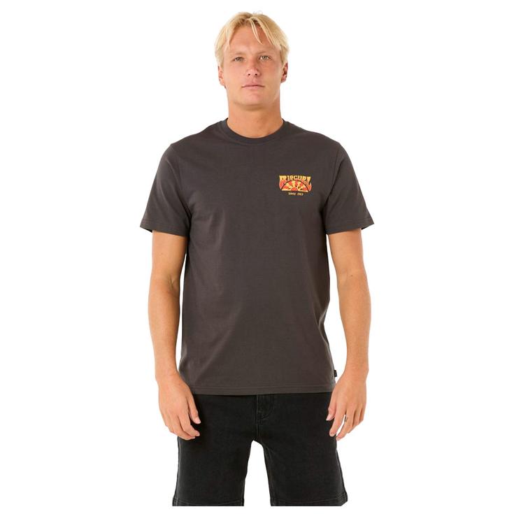 Rip Curl T-Shirt Keep On Trucking Washed Black Präsentation