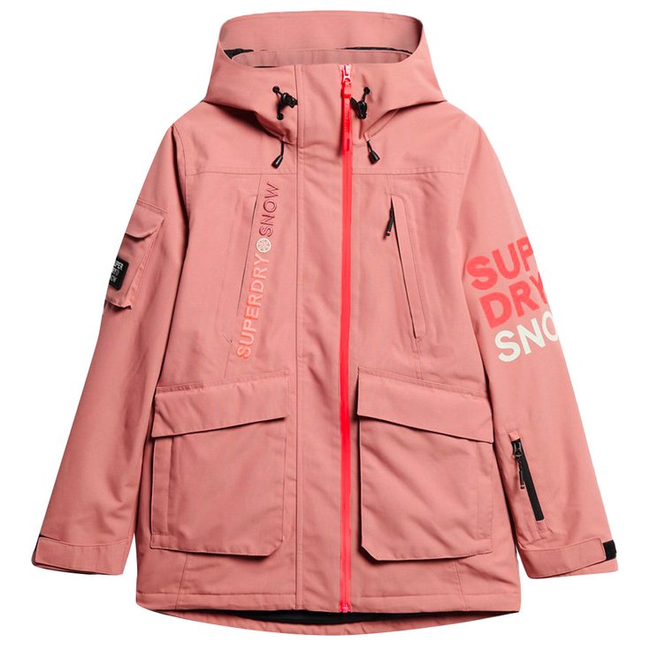 Superdry skijacke pink sales