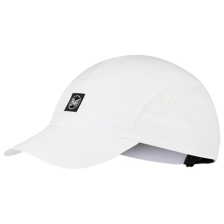 Buff Petten Speed Cap Solid White Voorstelling