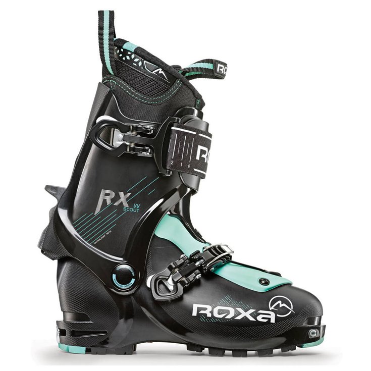 Roxa Chaussures de Ski Randonnée Rx Scout W Black Black Black Turquoise Présentation