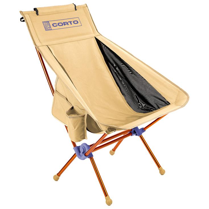 Corto Mobiliario camping Folding Chair XL Desert Presentación