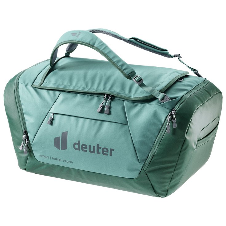 Deuter Reisetasche Aviant Duffel Pro 90 Jade Seagreen Präsentation