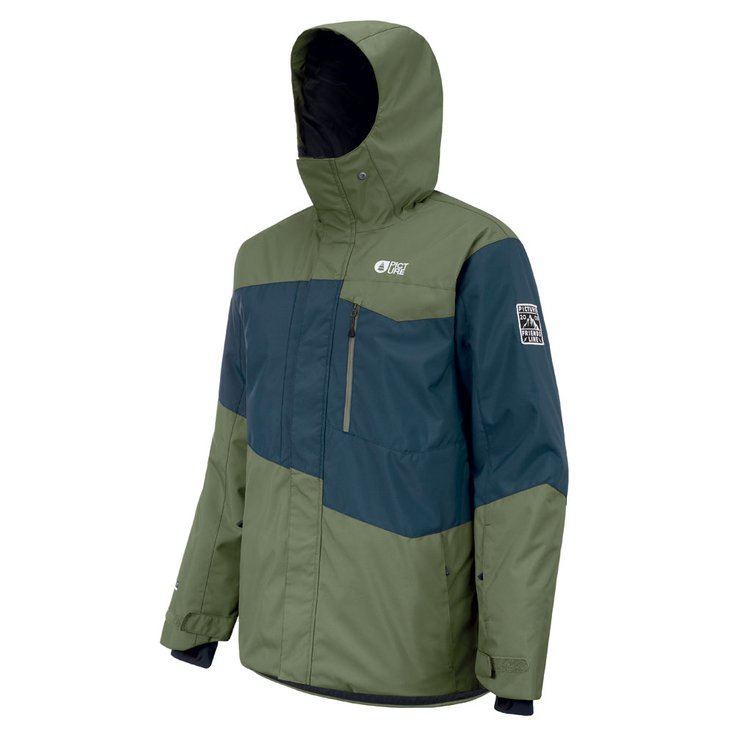 Picture Ski Jacket Styler Dark Blue Army Green Overview