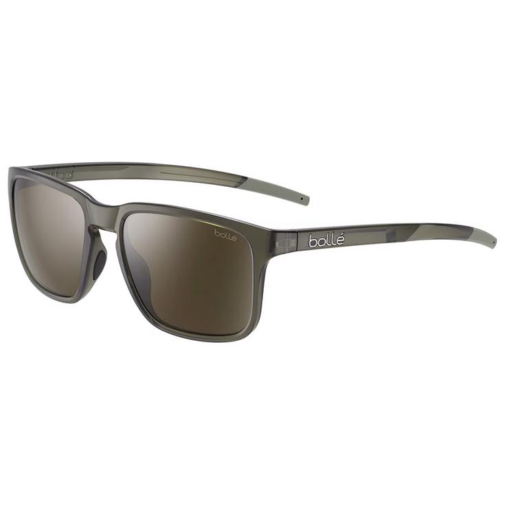Bollé Sonnenbrille Score Olive Crystal Brown Polarized Präsentation