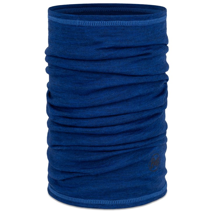 Buff Neck warmer Merino Lightweight Youth Neckwear Solid Cobalt Overview