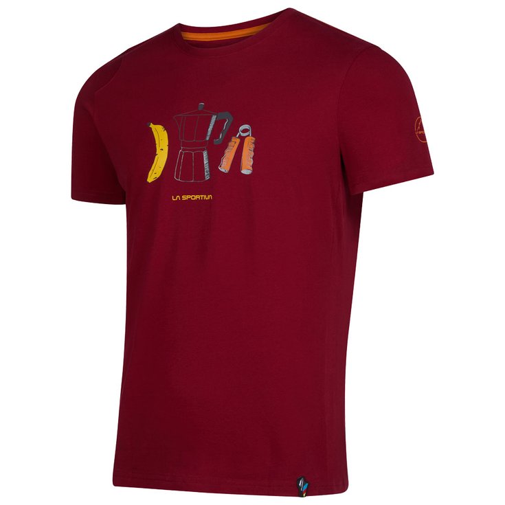La Sportiva Breakfast T-Shirt M Sangria 