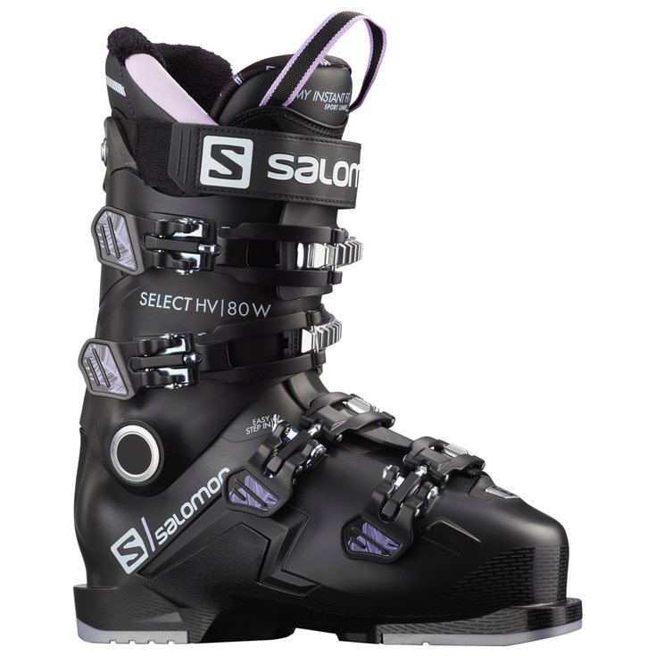 Salomon Botas de esquí Select HV 80 W Black Lavender Belluga Presentación
