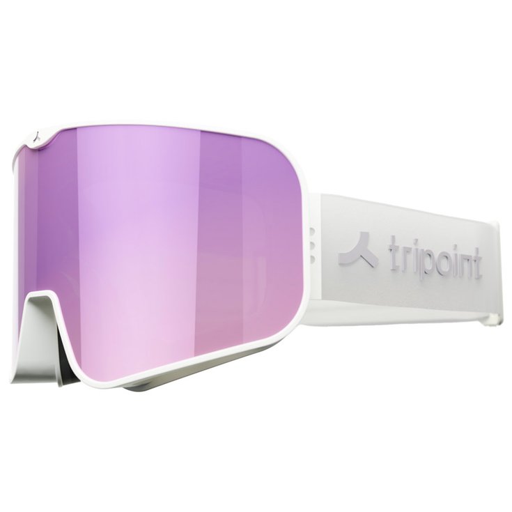 Tripoint Skibrillen Tumba Peak Matt White Purple Purple Multi Voorstelling
