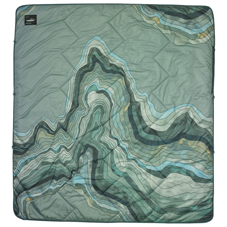 Thermarest Decke Argo Blanket Topo Wave Präsentation