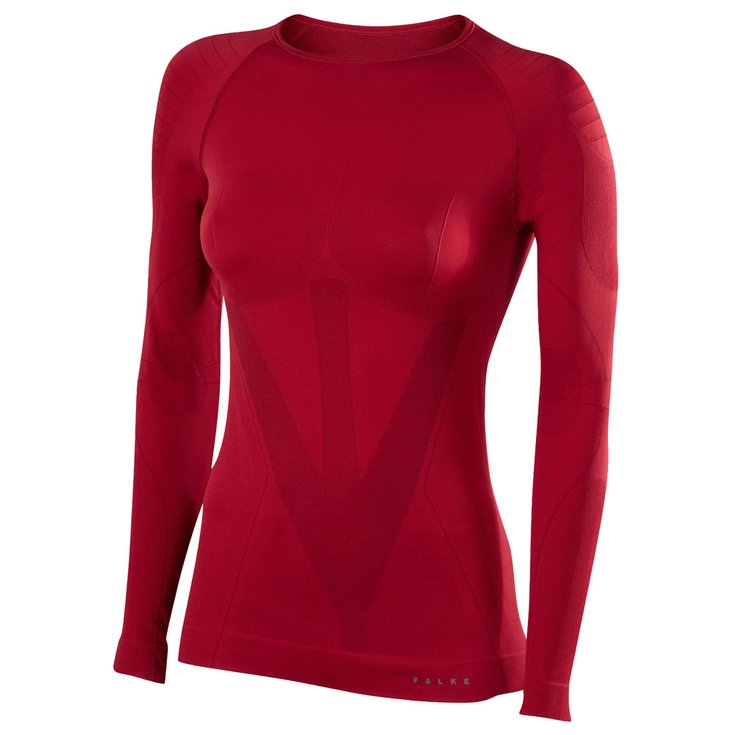 Falke Sous-vêtement techni. Nordique Warm Shirt LS Tight W Ruby Presentación