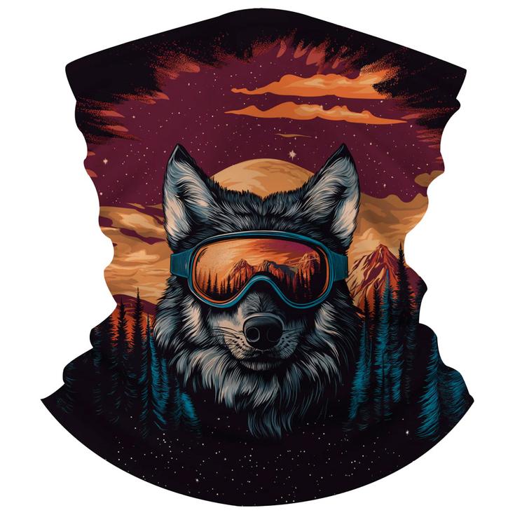 Foehnalpes Braga de cuello Micro Fleece Neckwear Junior Le Loup Presentación