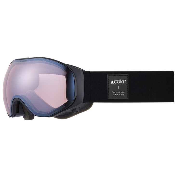 Cairn Skibrille Air Vision Otg Evolight Nxt® Mat Black Silver Präsentation