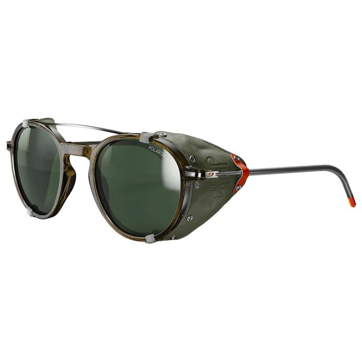 Julbo Sunglasses Legacy Translucide Brillant Marron Kaki Orange Spectron 3 Polarized Overview