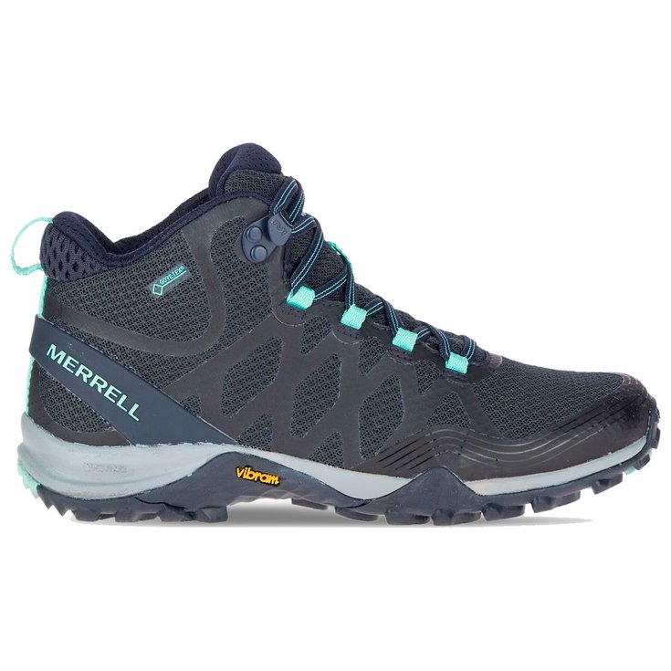 Merrell Chaussures de randonnée Siren 3 Mid Gtx Navy Blue Présentation