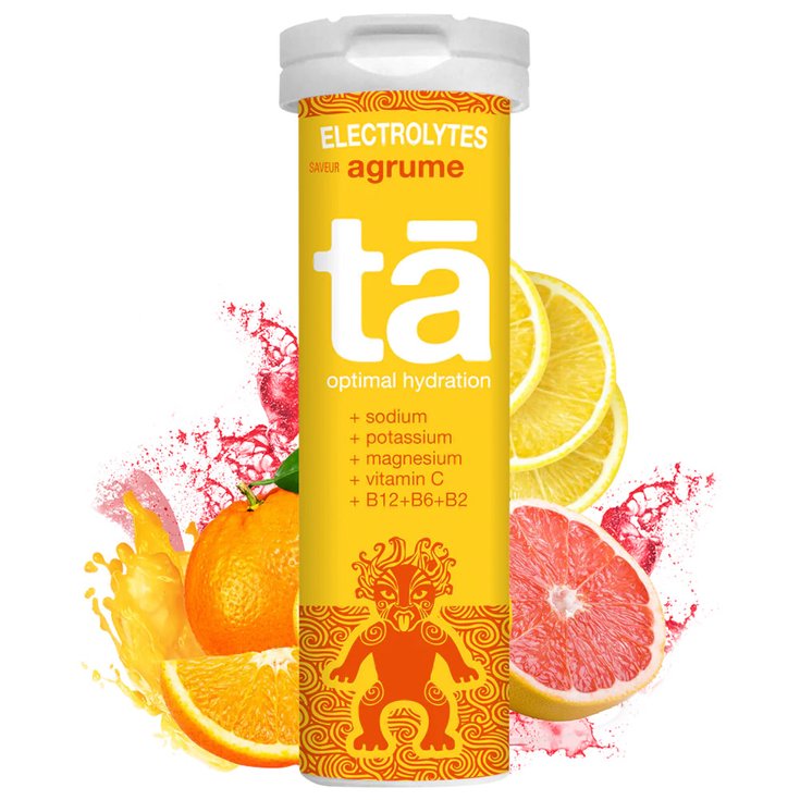 TA Energy Beverage Pastilles Hydratation Agrume Overview