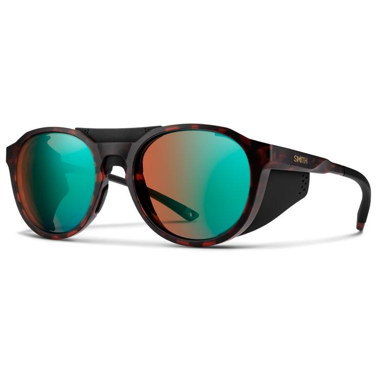 Smith Occhiali da sole Venture Matte Tortoise Chromapop Glacier Photochromic Copper Opal Mirror Presentazione