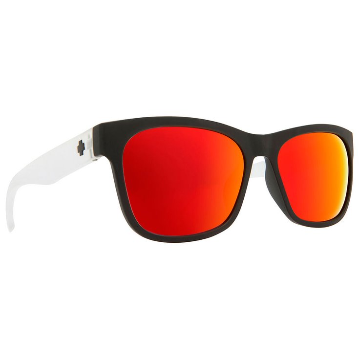 Spy Sunglasses Sundowner Matte Black/Matte Cr Ystal - Gray W/Red Spectra Overview
