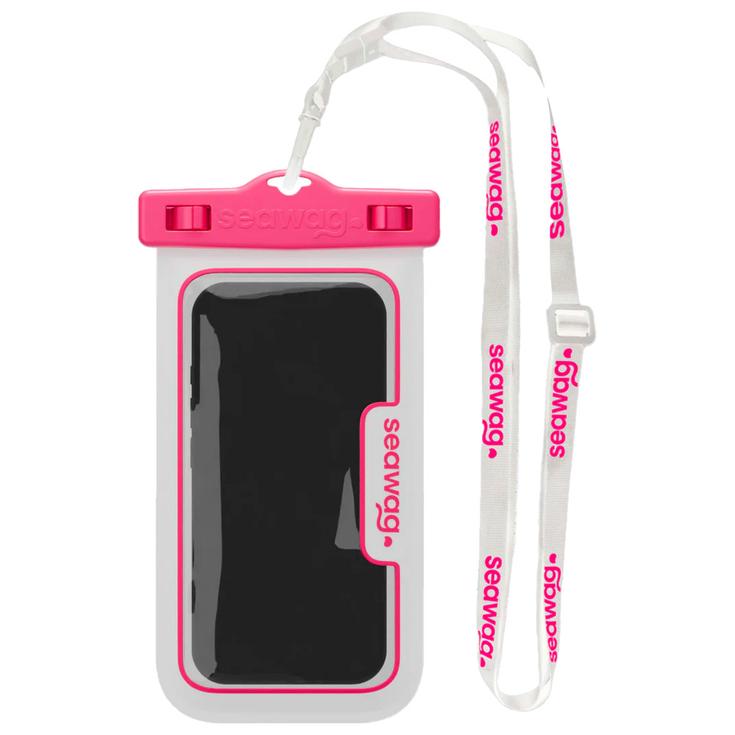 Seawag Pochette Etanche Waterproof Phone Cases 6.8" White Pink Présentation